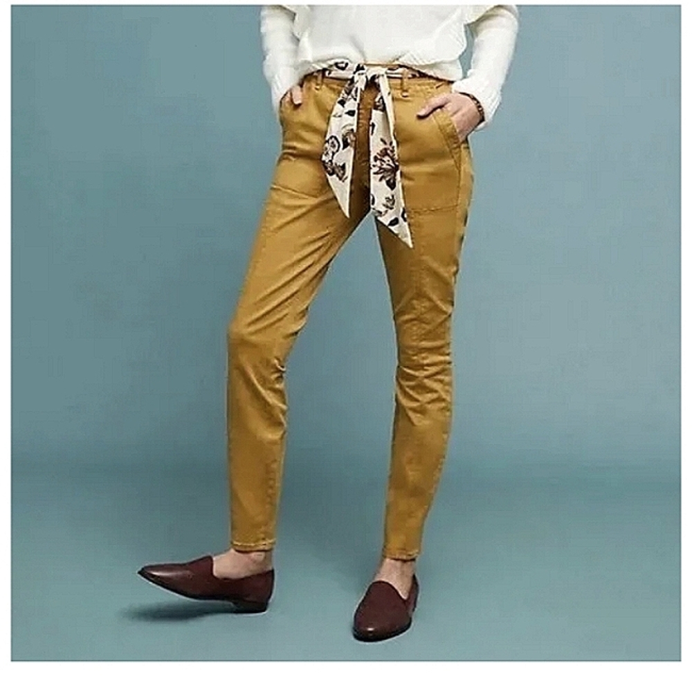 Anthropologie Jefferson Slim Utility Cargo Pant Sz 25